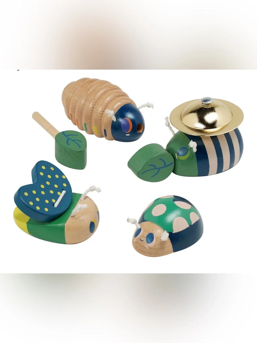 Manhattan Toy Musical Folklore Quartet Wooden Kids' Instruments